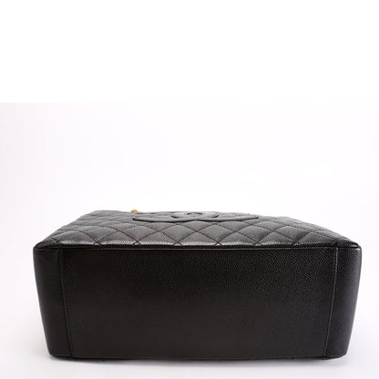 Chanel Grand Shopping Tote Caviar Black Bag