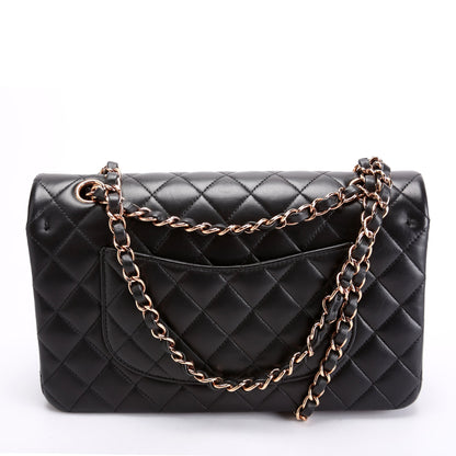 Chanel Classic Flap Medium Lambskin RFID Black Bag