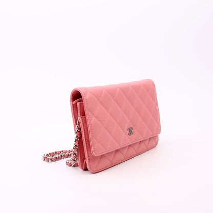 Chanel WOC Classic Lambskin Pink Bag