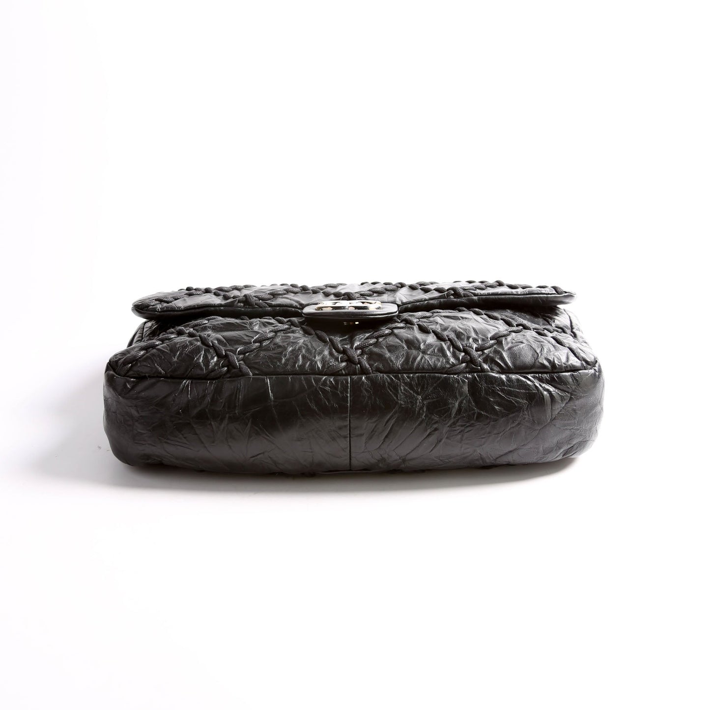 Chanel Jumbo Ultra Stitch Flap 15M Black Bag