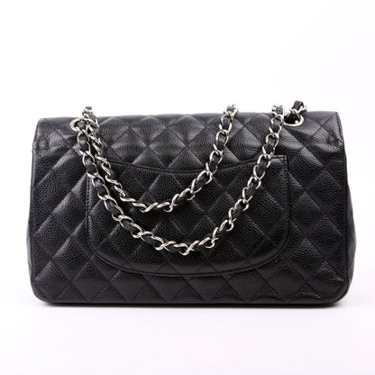 Chanel Classic Flap Medium Caviar Black Bag