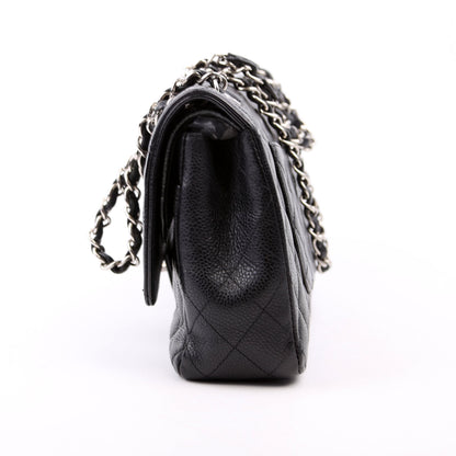 Chanel Classic Flap Medium Caviar Black Bag