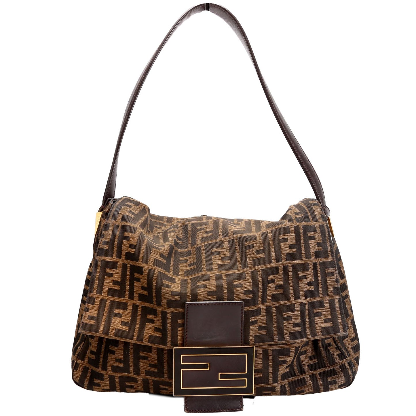 Fendi 8BR638 Forever Mama Zucca Brown Bag