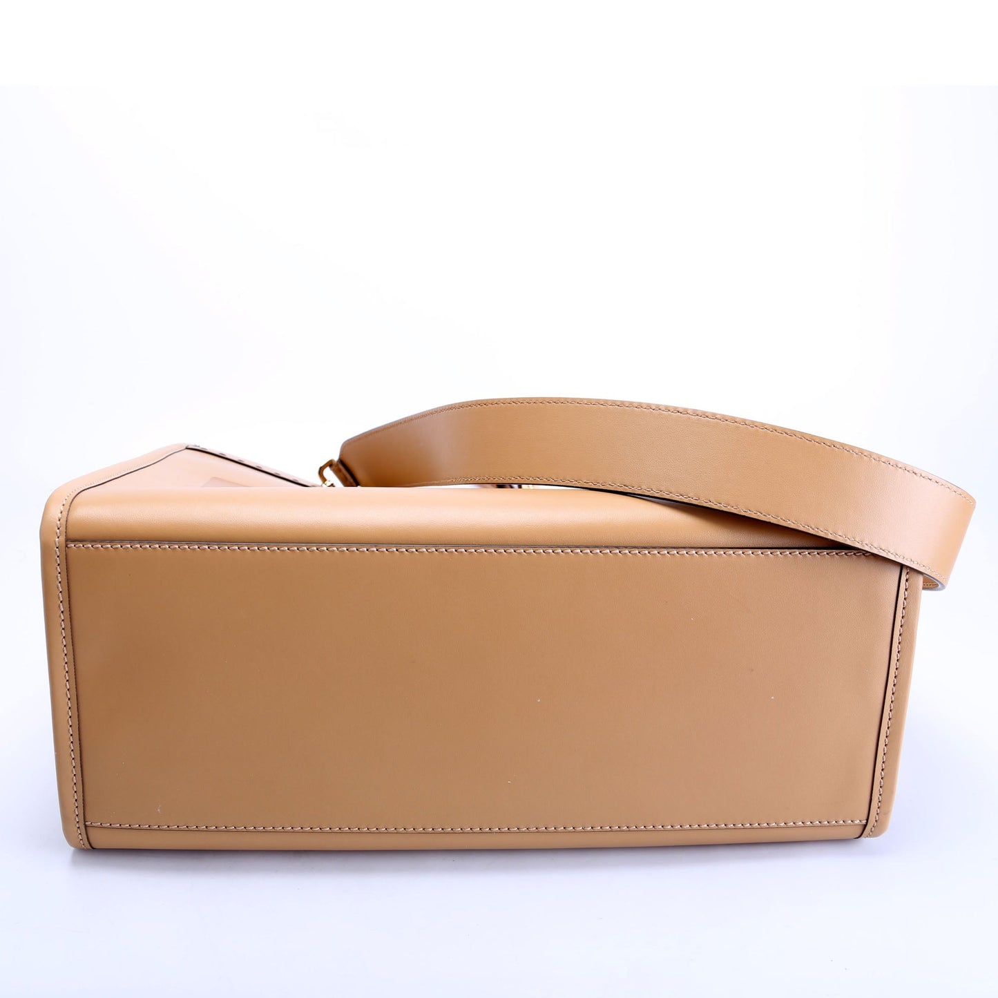 Fendi 8BH386 Sunshine Shopper Medium Leather Tan Bag