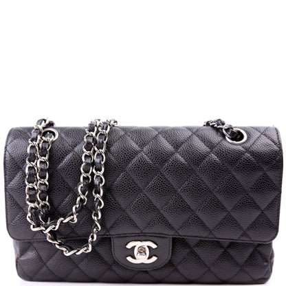 Chanel Classic Flap Medium Caviar Black Bag