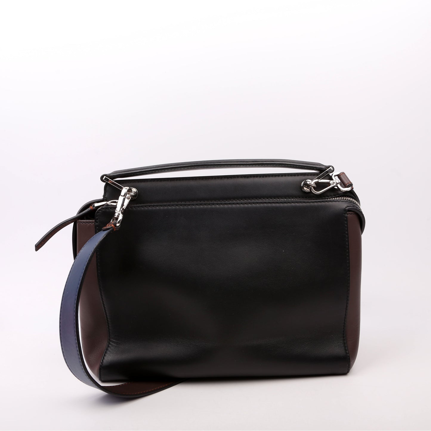 Fendi 8BN293 Dotcom Whipstitch Medium Bag