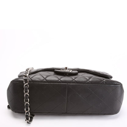 Chanel Classic Flap Jumbo Lambskin 10-13M Black Bag