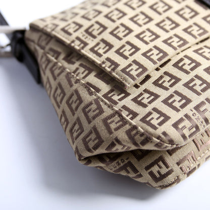 Fendi Mama Forever Zucchino Fabric Brown/Beige Bag