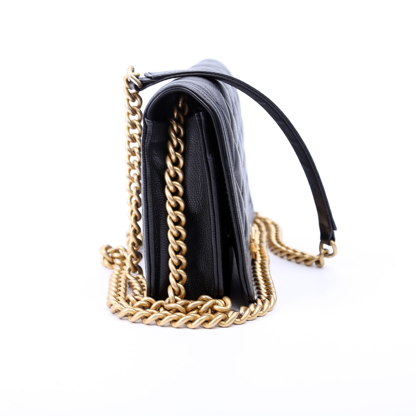 Chanel WOC Boy Caviar Black Bag
