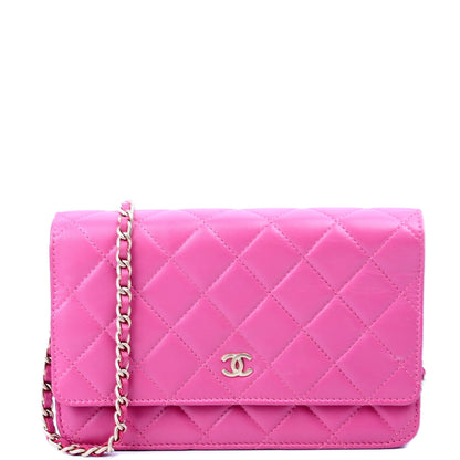Chanel WOC Classic Quilted Lambskin Pink Bag