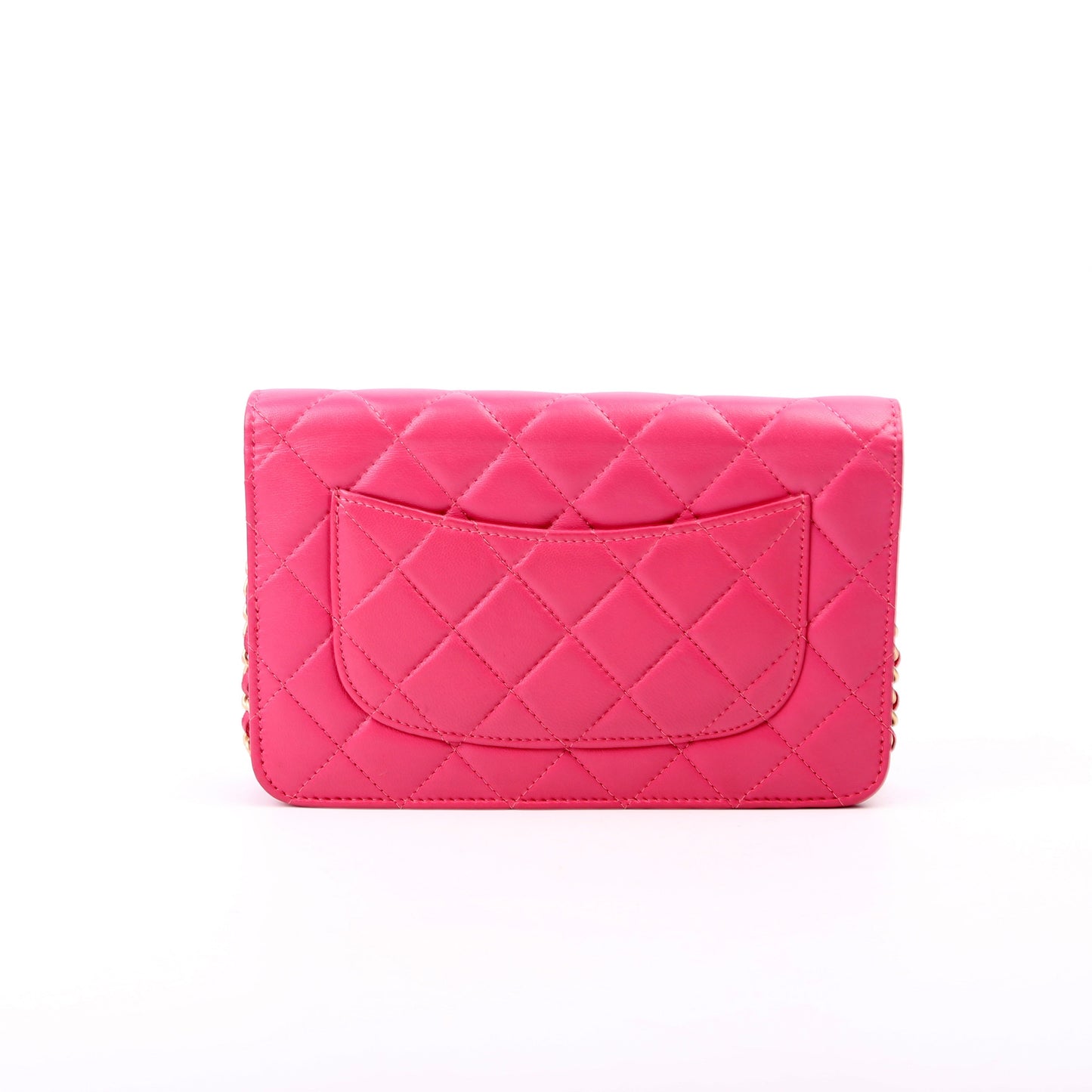 Chanel WOC Classic Quilted Lambskin Pink Bag