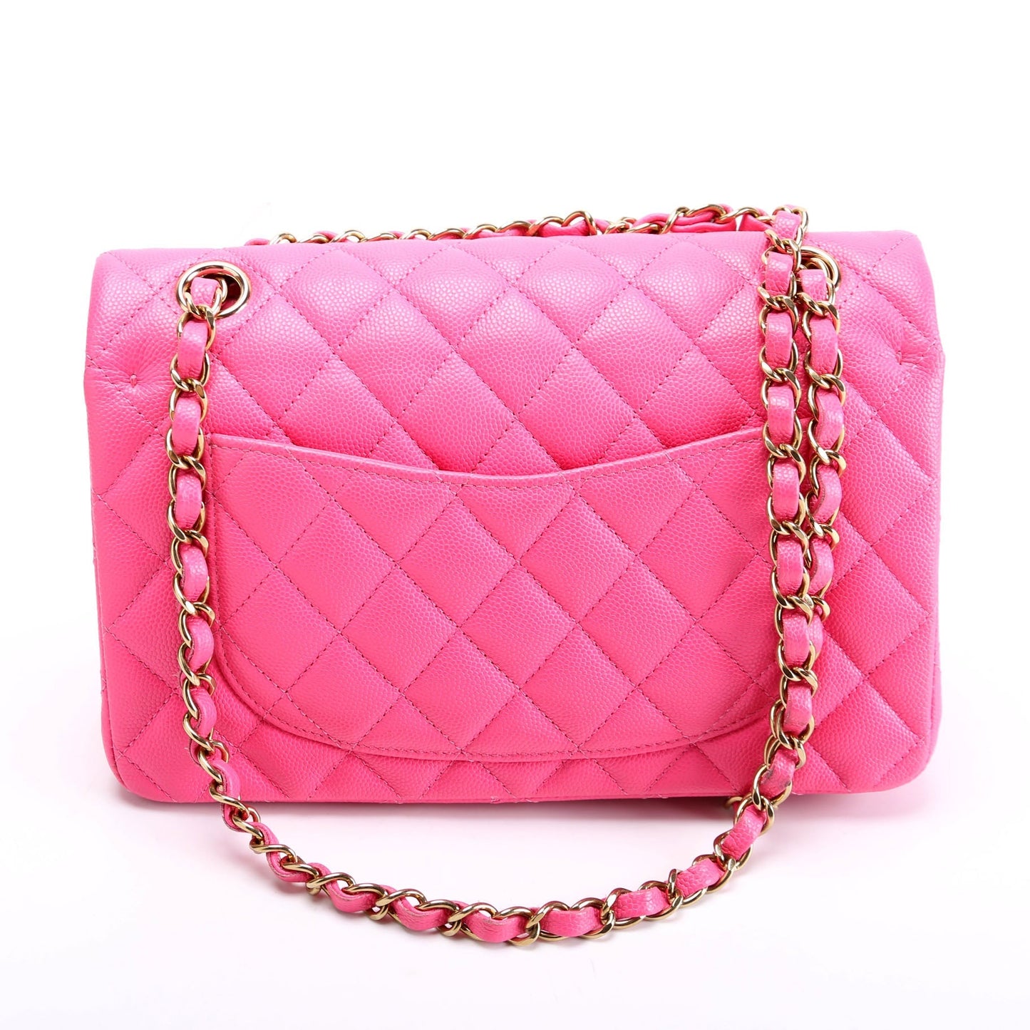 Chanel Classic Flap Medium Caviar Pink Bag