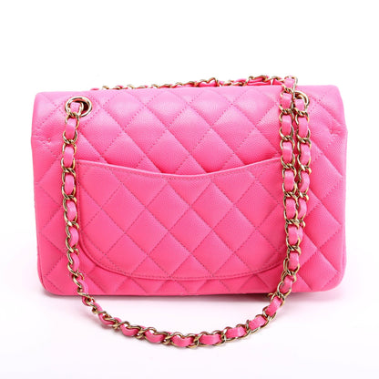 Chanel Classic Flap Medium Caviar Pink Bag