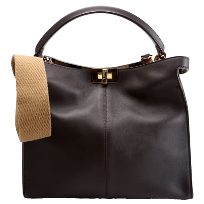Fendi 8BN310 Peekaboo X-Lite Medium Black Bag