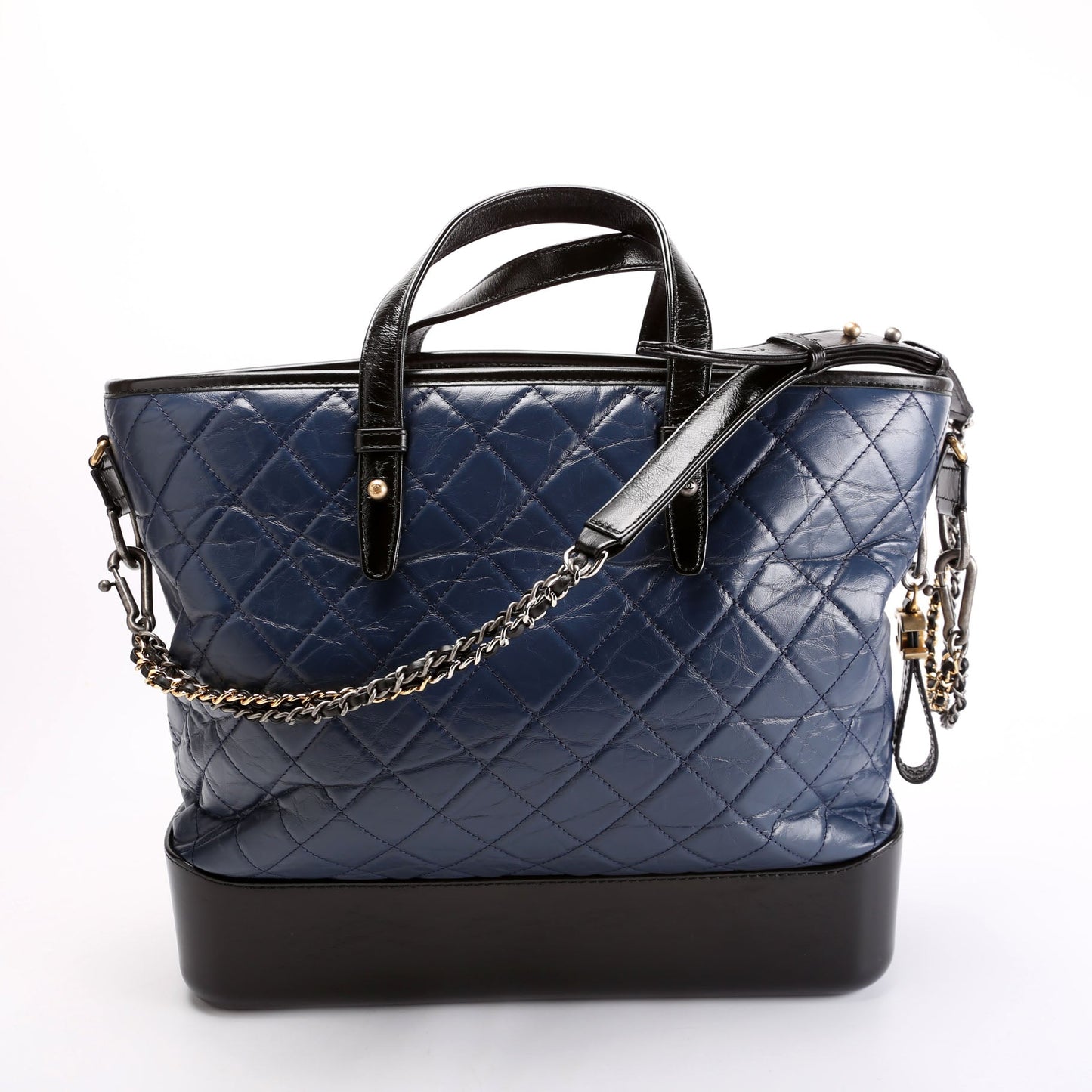 Chanel Gabrielle Shopping Tote Large 23M Blue/Black Bag