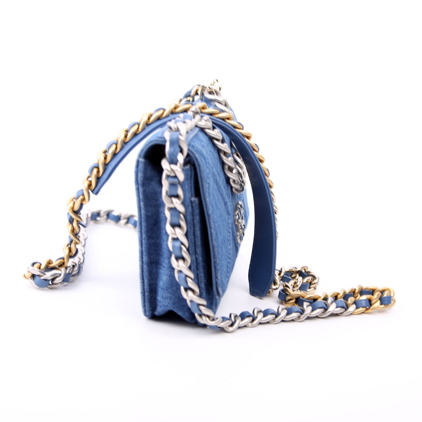 Chanel 19 WOC Quilted Denim 29M Bag