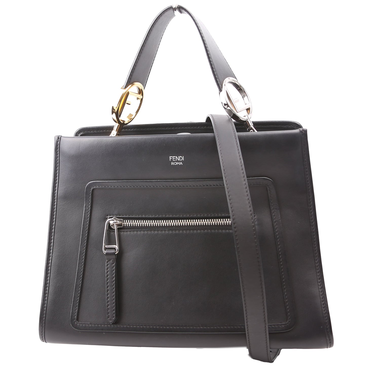 Fendi 8BH344 Runaway Small Satchel Pink Bag