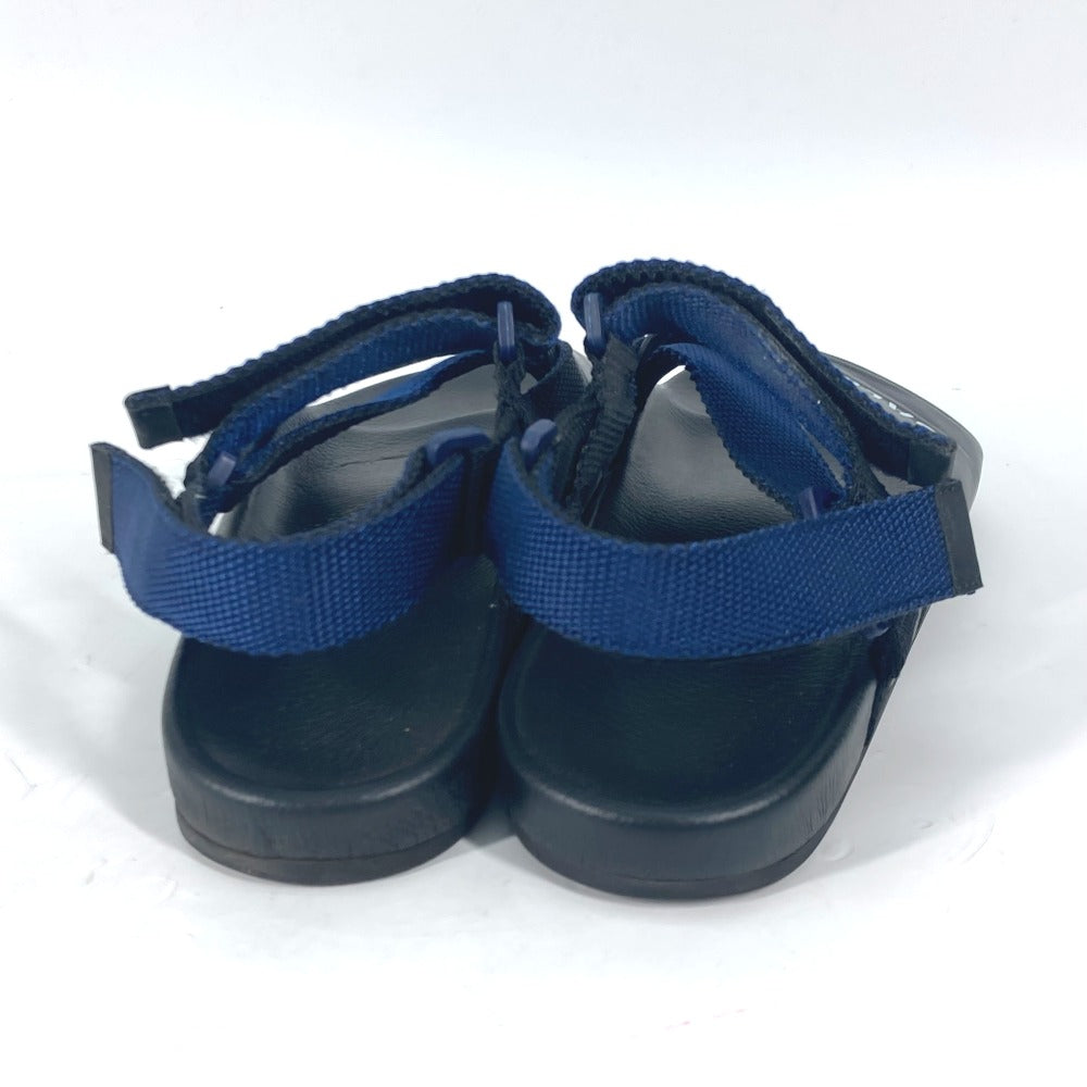 BALENCIAGA Sandals 506348 leather black Shoes shoes Velcro strap sandals mens 41