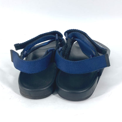 BALENCIAGA Sandals 506348 leather black Shoes shoes Velcro strap sandals mens 41