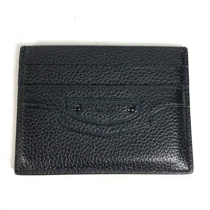 BALENCIAGA Card Case 640109 leather black Neo classic Women