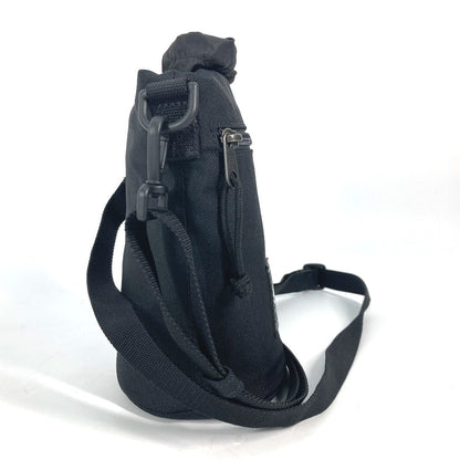 BALENCIAGA Shoulder Bag 618193 Nylon / leather black Bottle Holder Drawstring Bag logo