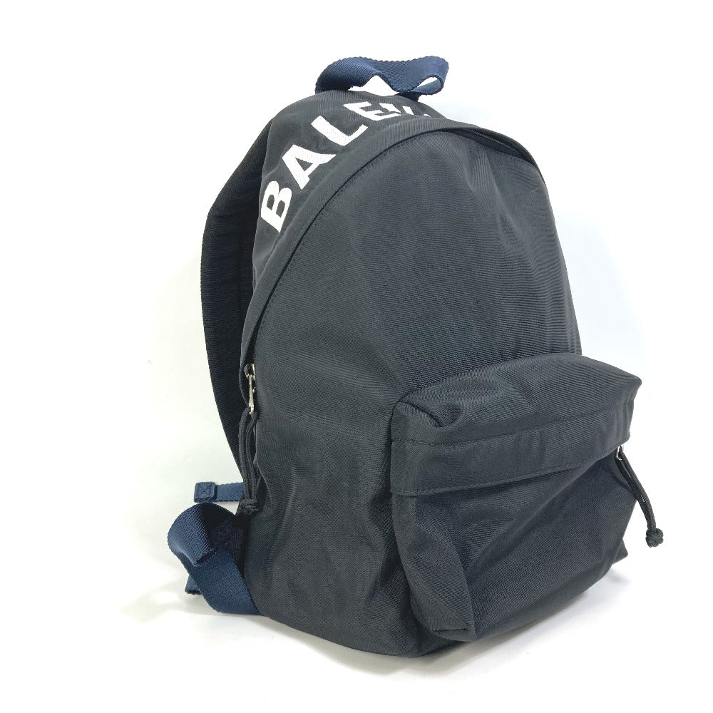 BALENCIAGA Backpack 565798 Nylon black Backpack Wheel Backpack S mens
