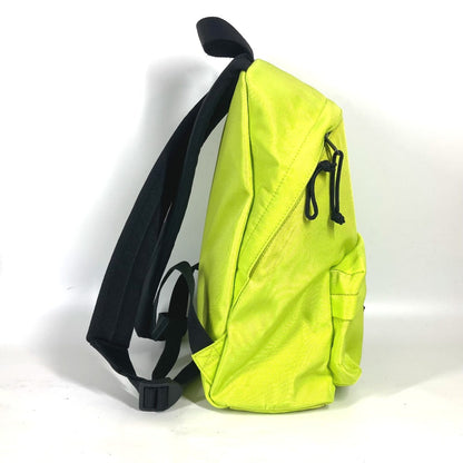 BALENCIAGA Backpack 558163 Nylon canvas yellow Explorer logo