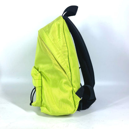 BALENCIAGA Backpack 558163 Nylon canvas yellow Explorer logo