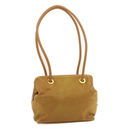 Luxury CELINE Shoulder Bag Nylon Brown  18746