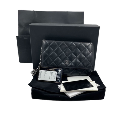 Chanel Wallet On Chains WOC Timeless/ Classic Black