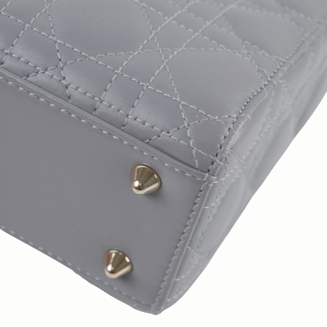 Christian Dior Small ABC Lady Dior Grey