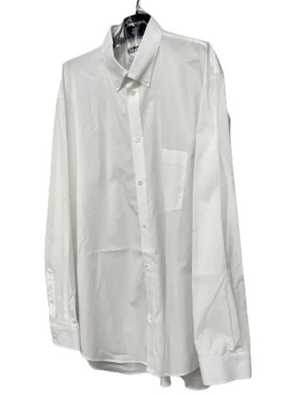 Luxury Balenciaga Trending 2025 Logo Oversized Long Sleeve Shirt White
