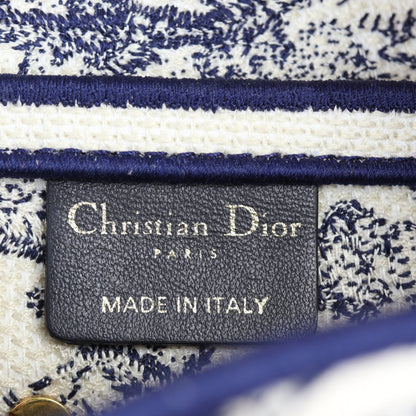 Dior Saddle Bag Toile de Jouy Reverse