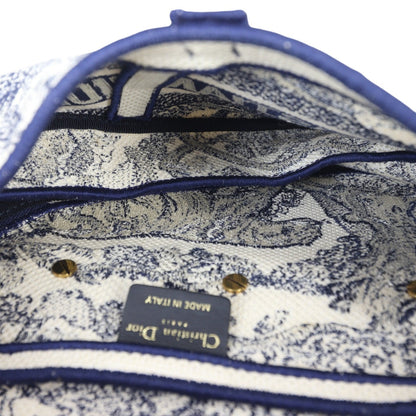 Dior Saddle Bag Toile de Jouy Reverse