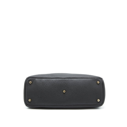Dior Diorissimo Grained Leather Black/ Fushia