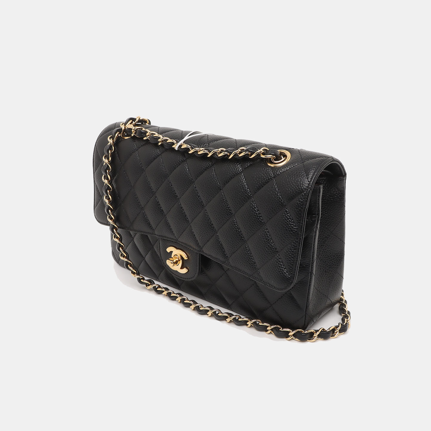 Chanel Classic Flap Medium Black Caviar Leather