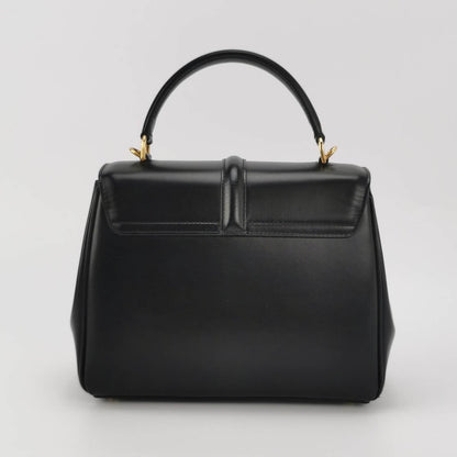 Celine 16 Bag Small Black Smooth Calfskin Leather