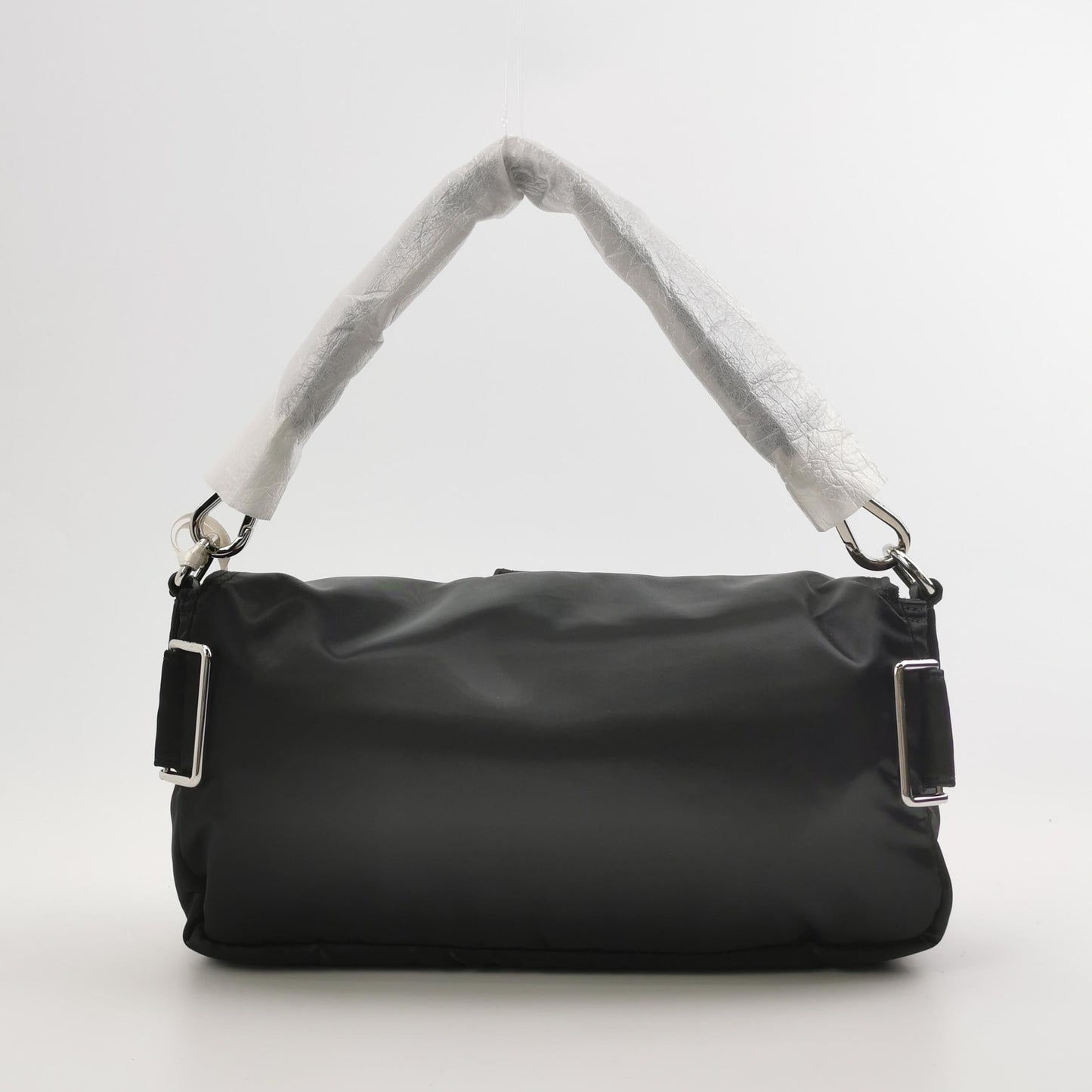 Fendi Baguette Cargo Multipocket Black Nylon 3-way Bag