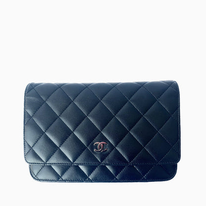 Chanel Wallet On Chains WOC Timeless/ Classic Black