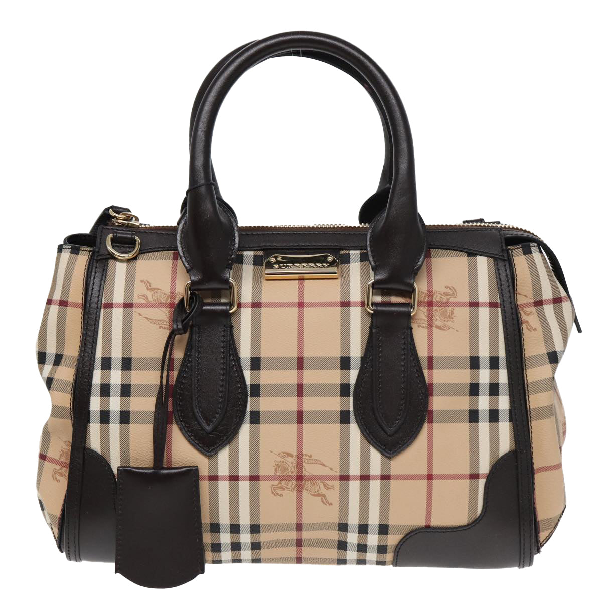 Luxury Burberry Nova Check Handbag