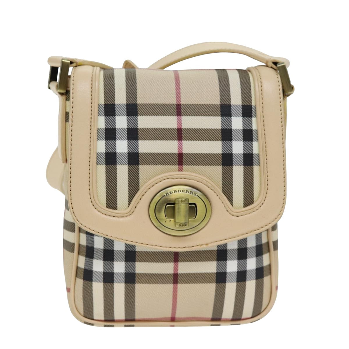 Luxury Burberry Nova Check Shoulder Bag