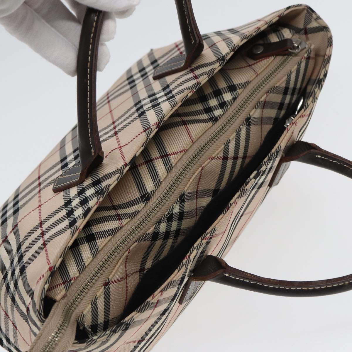 Luxury Burberry Nova Check Handbag