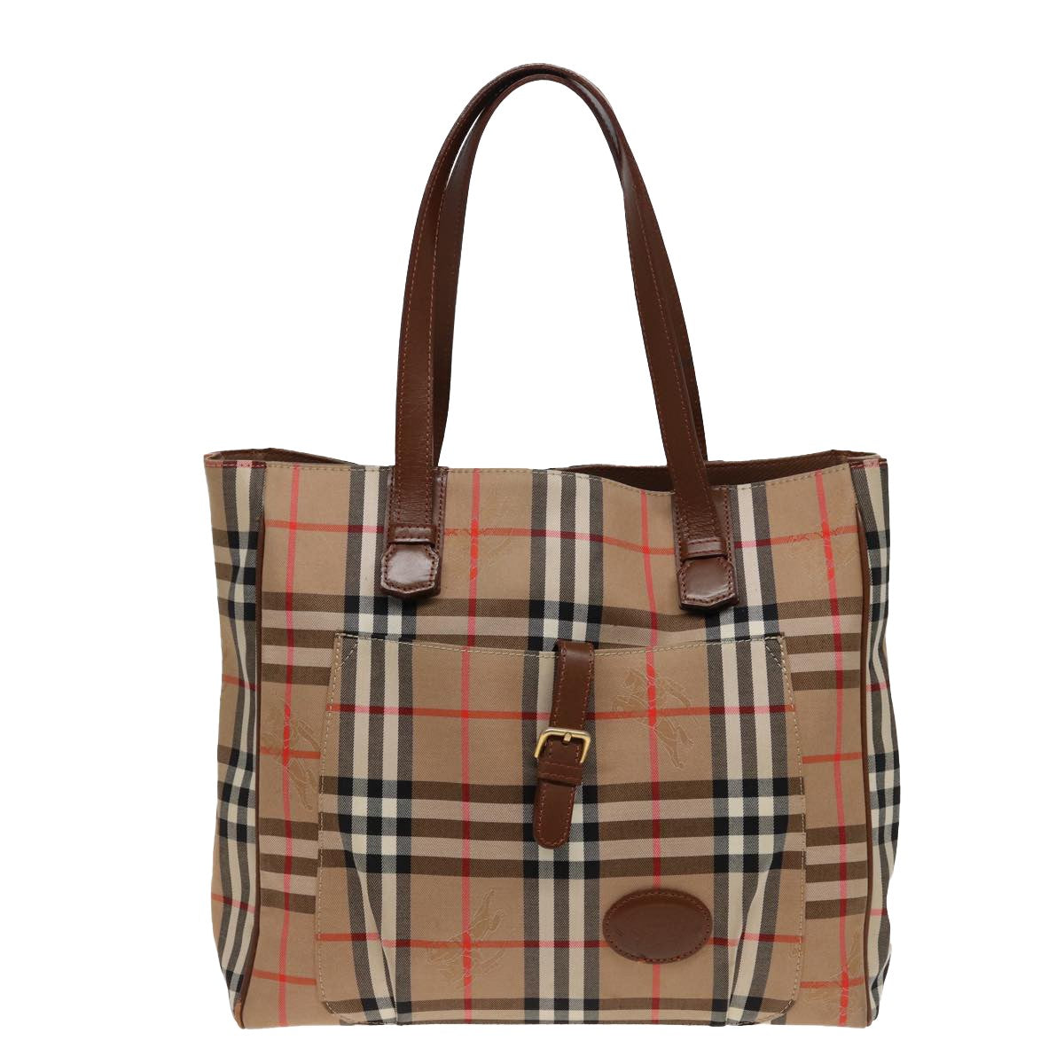 Luxury Burberry Nova Check Tote
