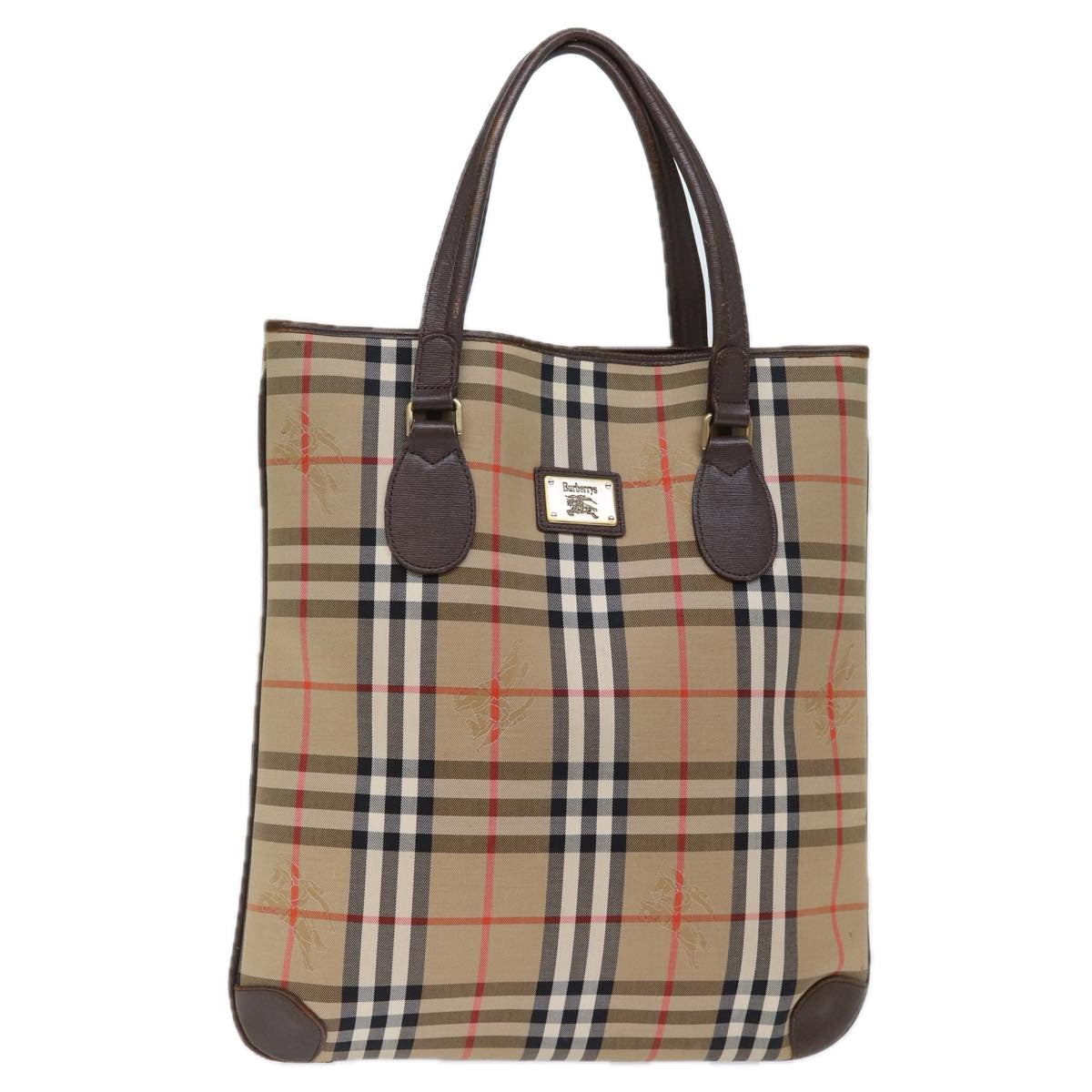 Luxury Burberry Nova Check Tote