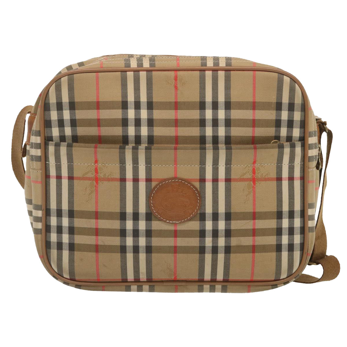 Luxury Burberry Nova Check Shoulder Bag