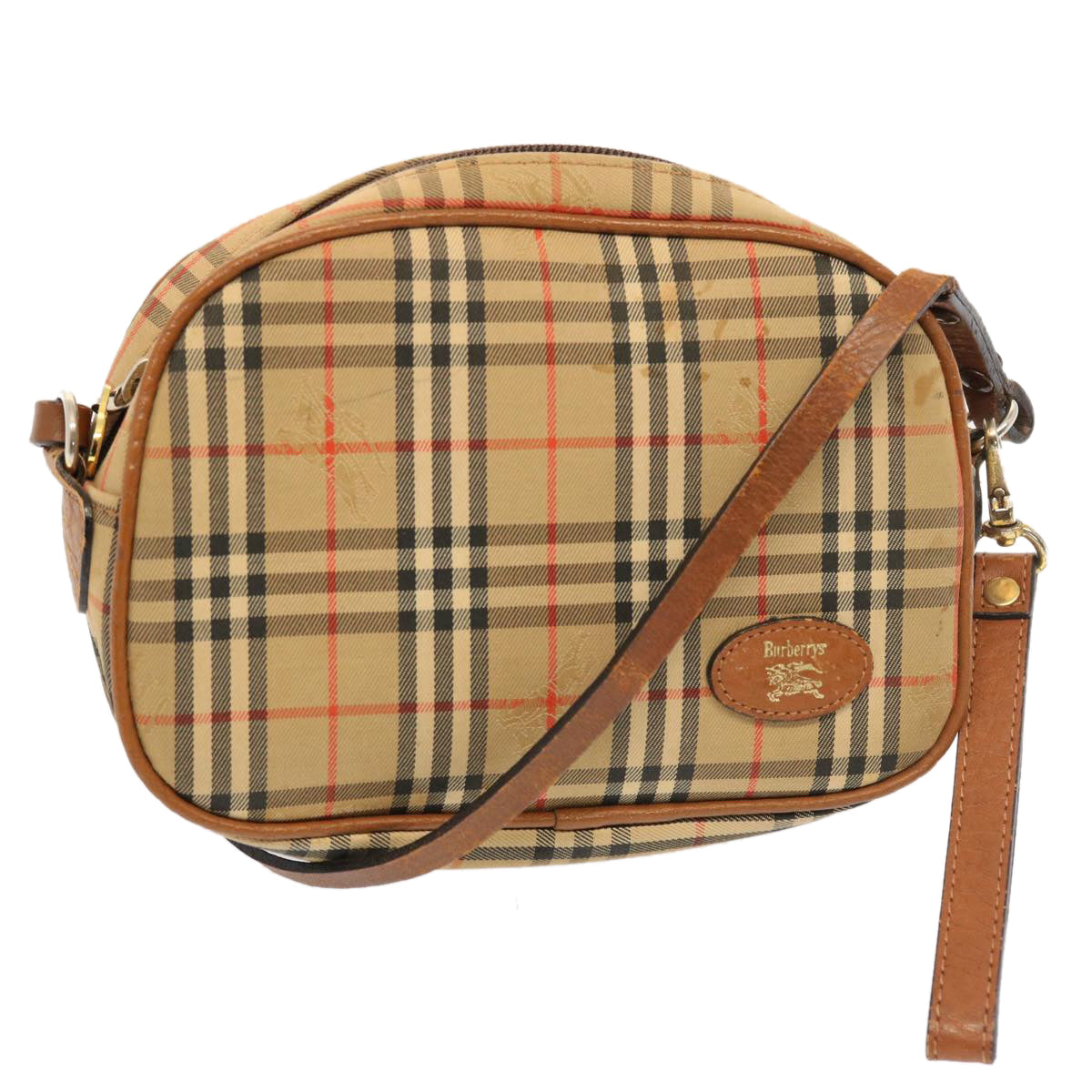 Luxury Burberry Nova Check Shoulder Bag