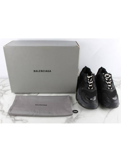 Luxury Balenciaga Trending 2025 Triple S Dirty Black 41 Domestic 260