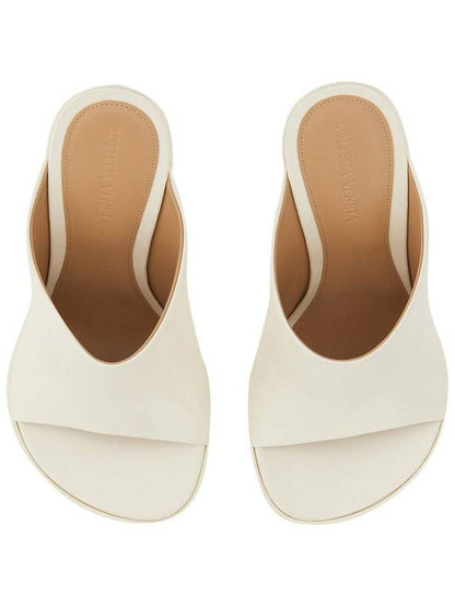 Luxury Bottega Veneta Mule Slippers 740735V2LR0 9013 WHITE