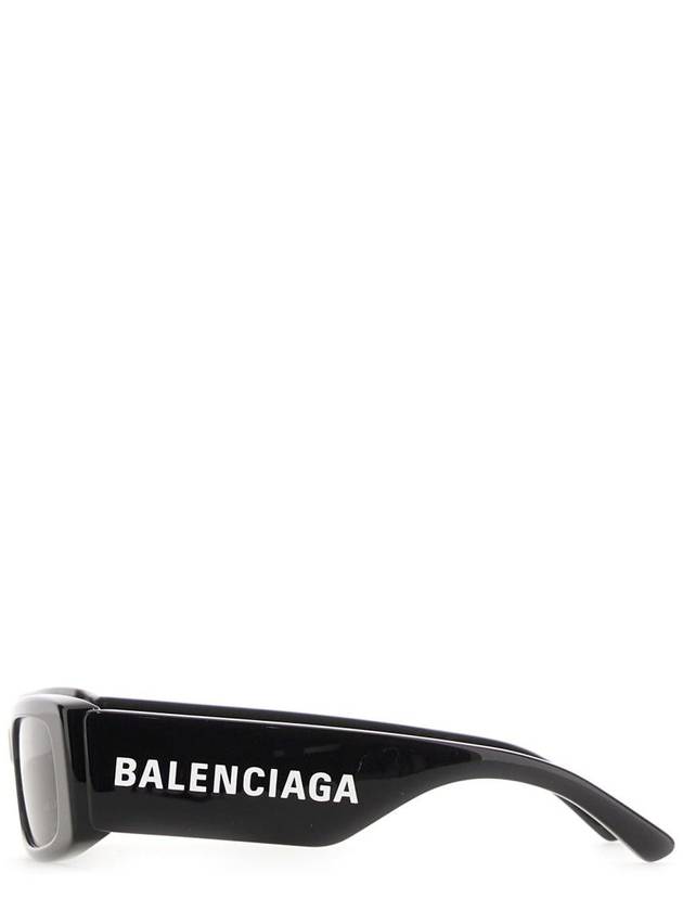 Luxury Balenciaga Trending 2025 Eyewear Max Rectangle Sunglasses Black
