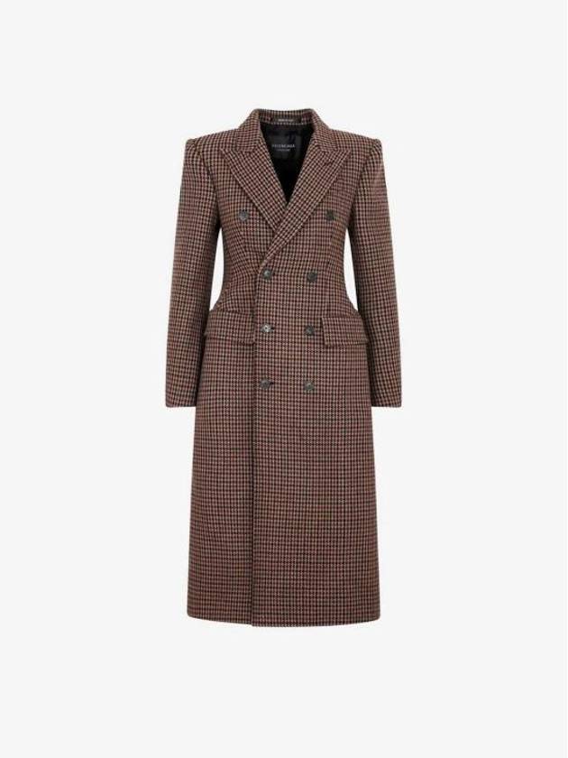 Luxury Balenciaga Trending 2025 Wool Double Coat Brown
